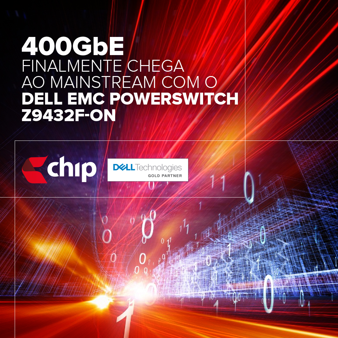 400 GbE chega ao mainstream com o Dell EMC PowerSwitch